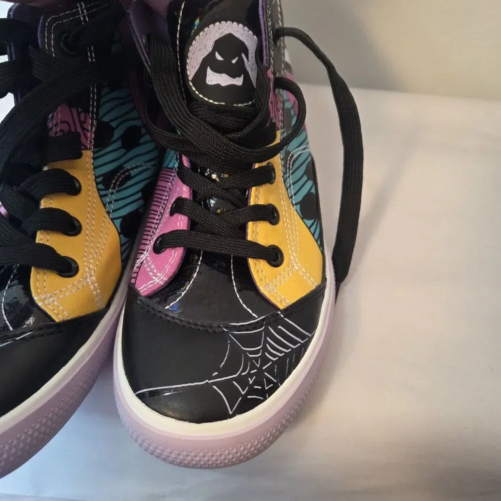 Nightmare Before Christmas Disney Ground Up High Top Shoes Womens's Size 7
